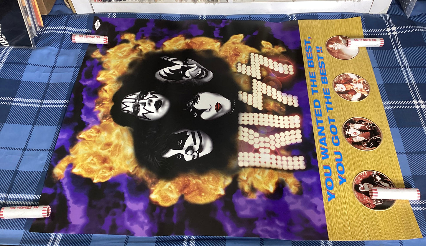 KISS 1996 Mercury Promo Poster