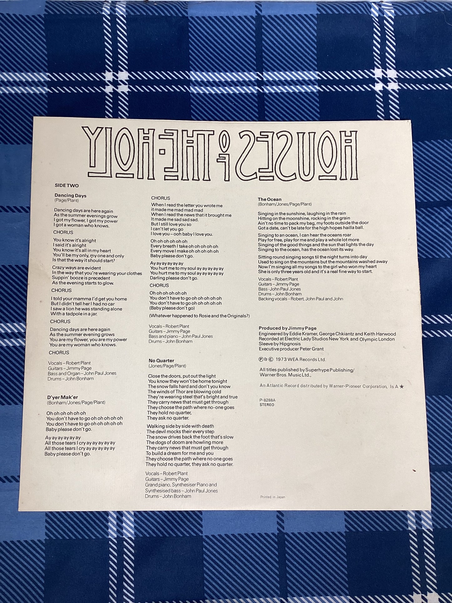Led Zeppelin - Houses of the Holy