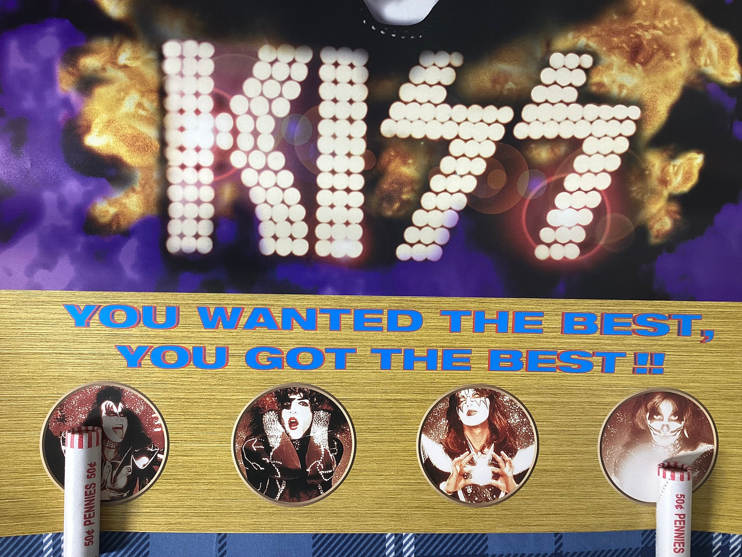 KISS 1996 Mercury Promo Poster