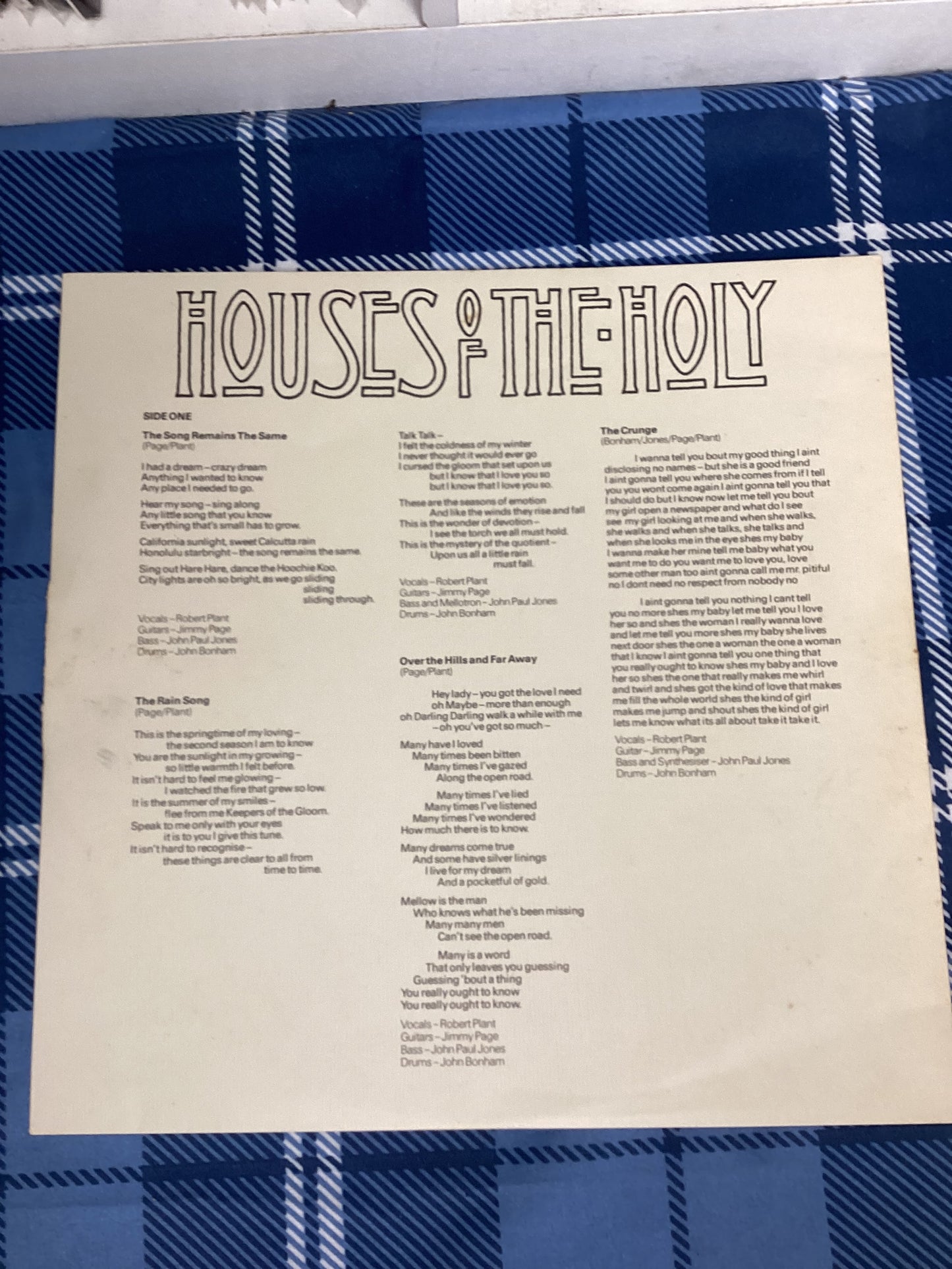 Led Zeppelin - Houses of the Holy