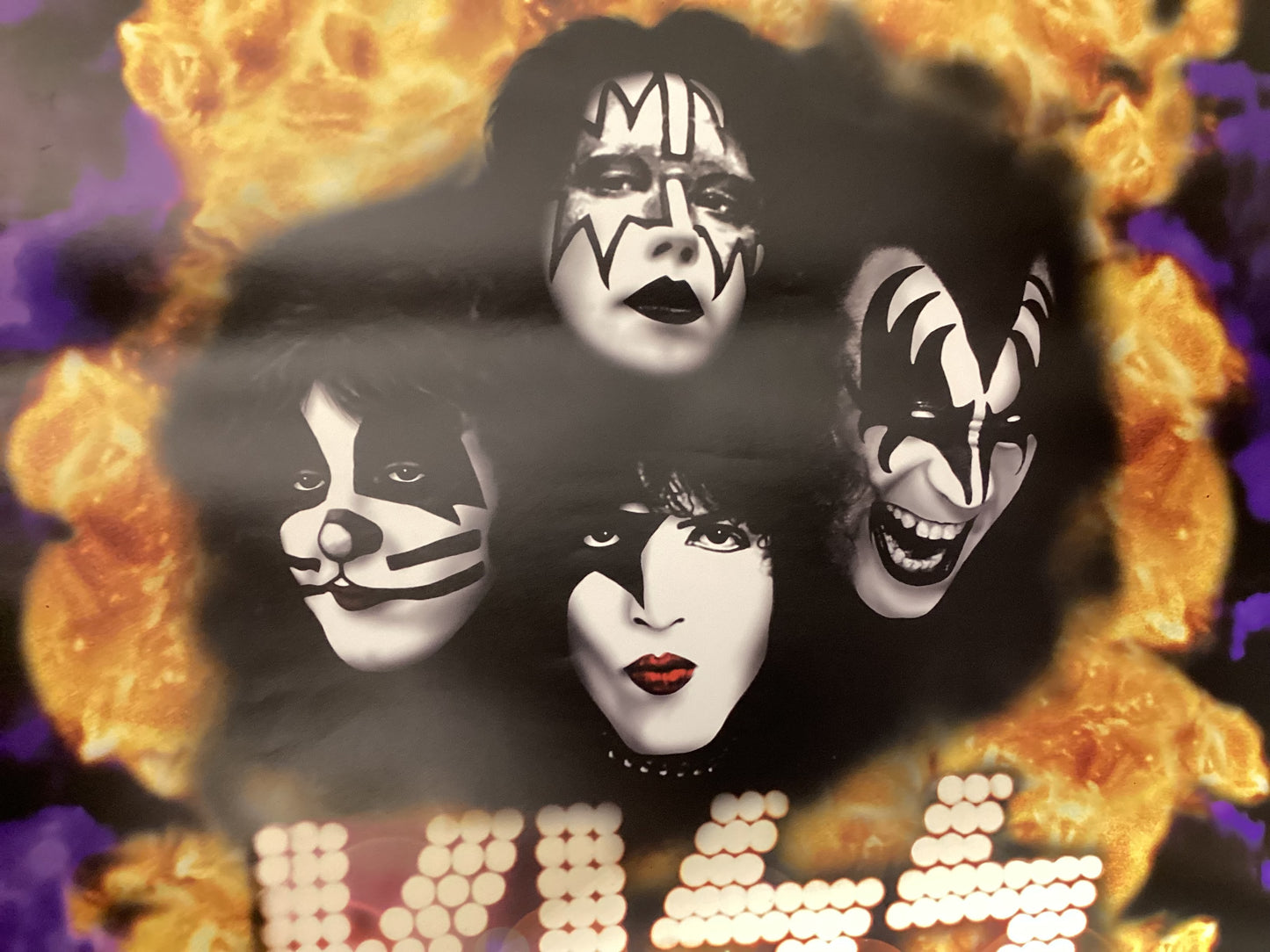 KISS 1996 Mercury Promo Poster