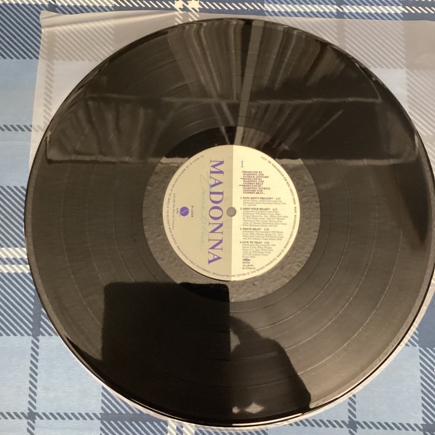 Madonna - True Blue With Poster