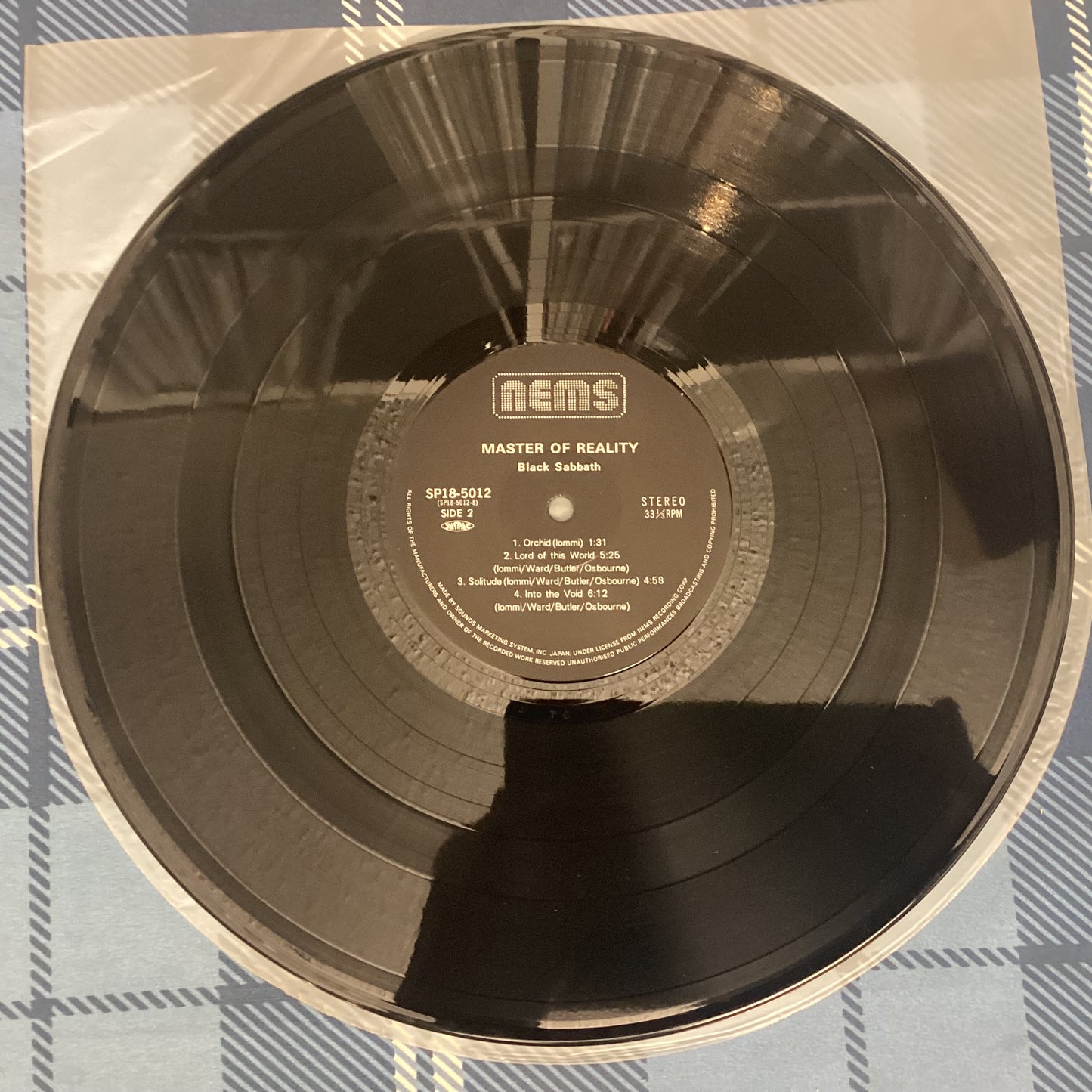 Black Sabbath - Master of Reality